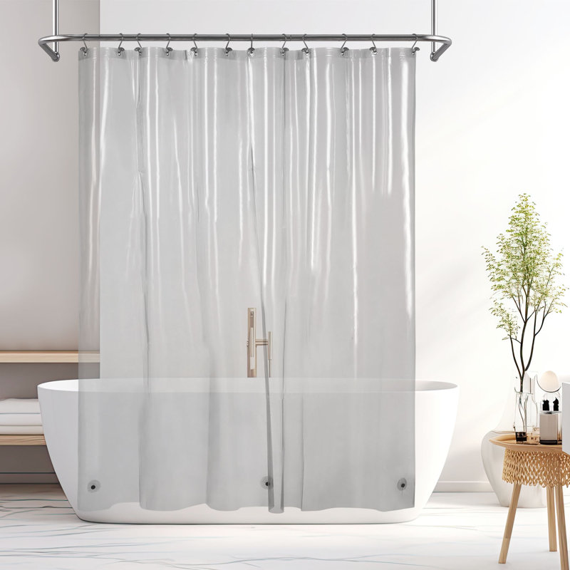 Waterproof Lightweight PEVA Single Shower Curtain Liner