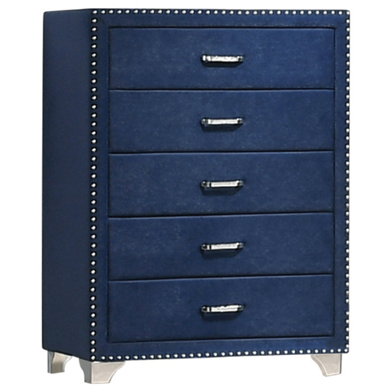 Melody 5-drawer Upholstered Chest