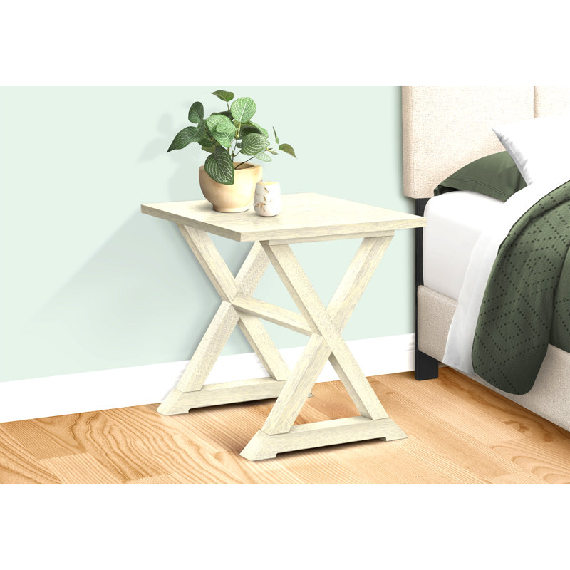 Accent Table, End, Side Table, Square, Nightstand, Bedroom, Lamp, Veneer, Transitional