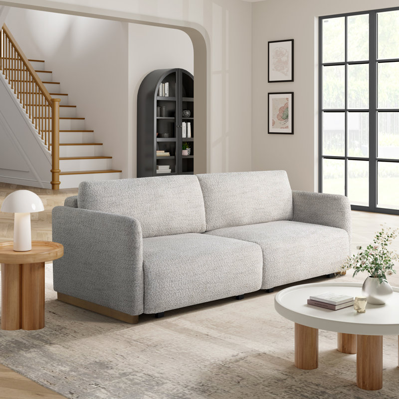 Serta Durango 86" Upholstered Queen Size Convertible Sleeper Sofa