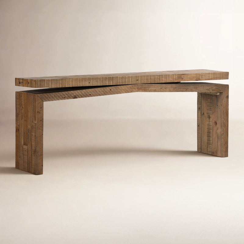 Henn Solid Wood Console Table