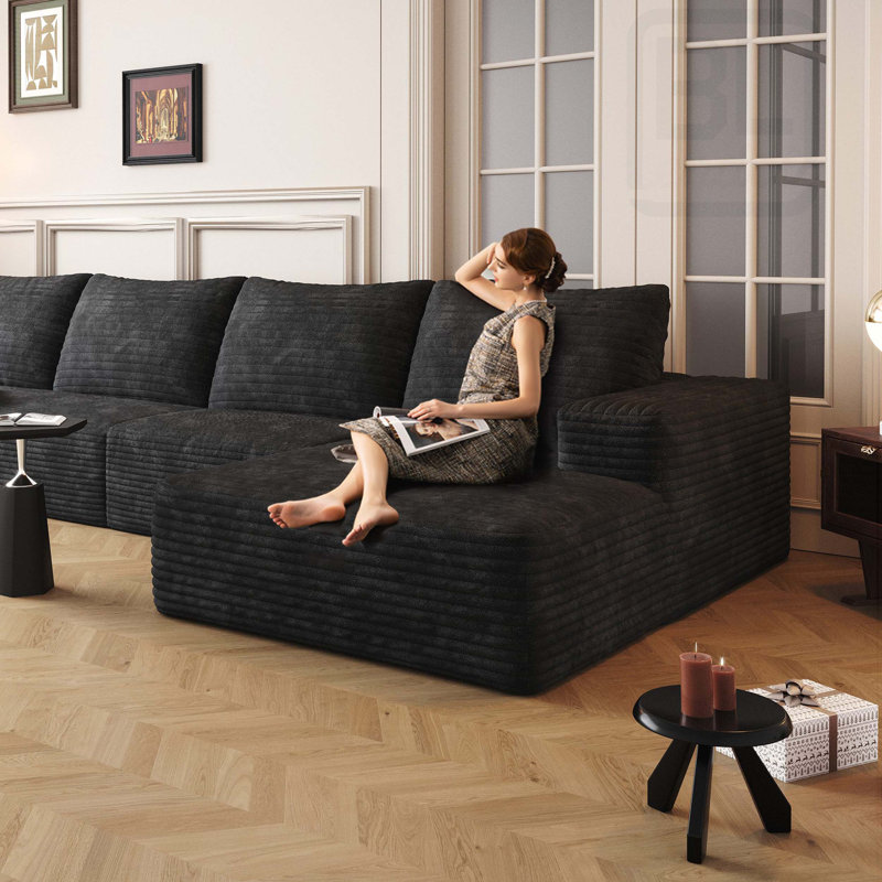 Single Seater Sofa with Comfortable Cushioning and Sleek Modern Design for Compact Spaces, Perfect for Small Apartments and Studios