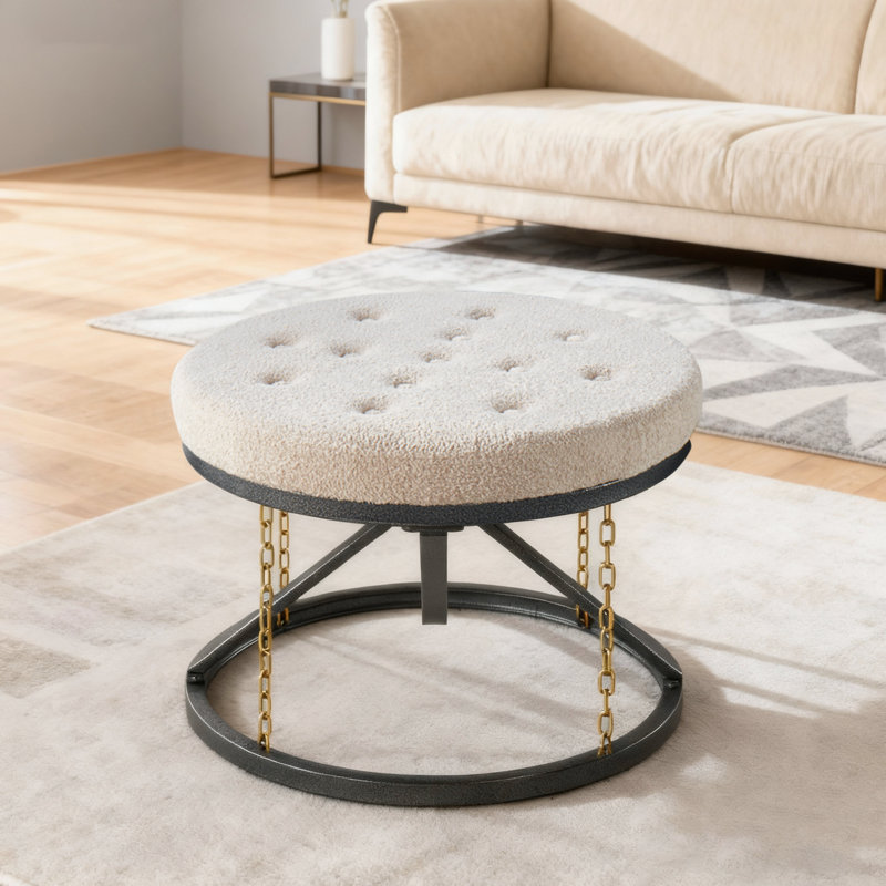 Abraham 23.6" Wide Tensegrity Ottoman Table