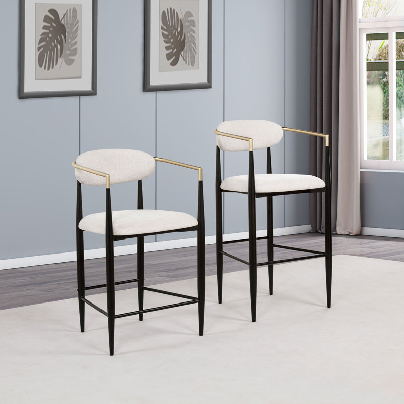 Amen Upholstered Bar Stools