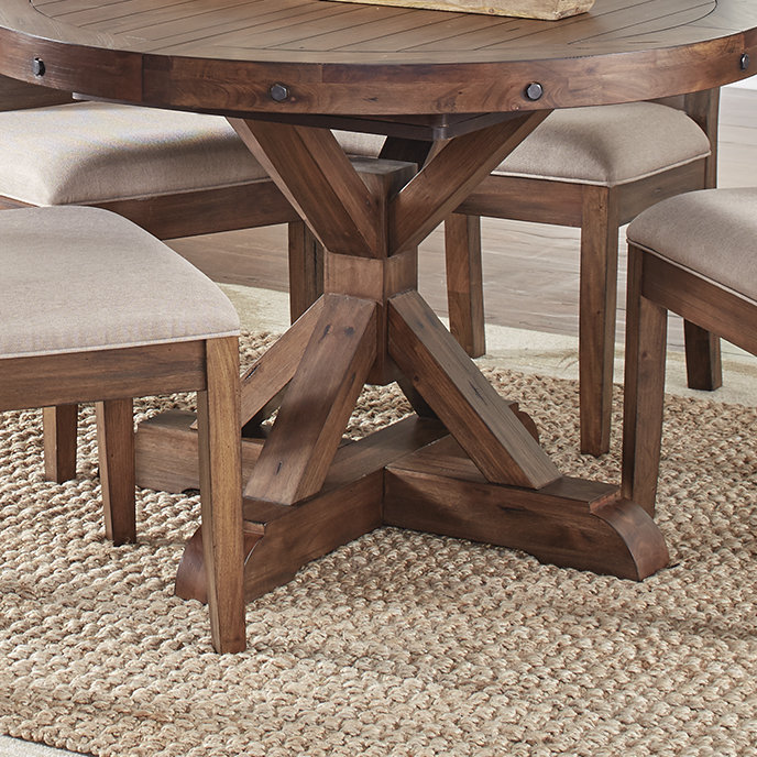 Johnston Round Ped Dining Table Base