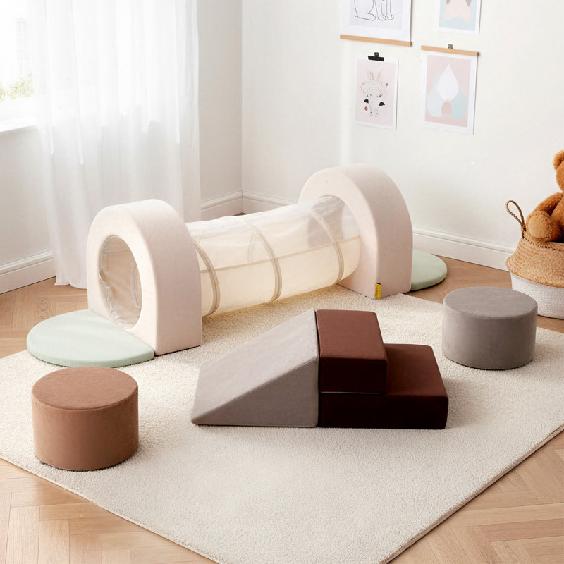 9-In-1 Foam Climber & Tunnel Set