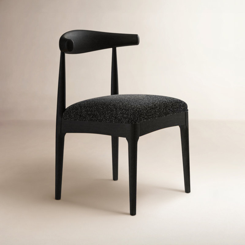Ione Asheboro Upholstered Wing Back Side Chair