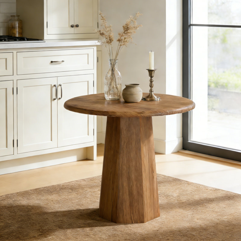 32" Round Pedestal Dining Table