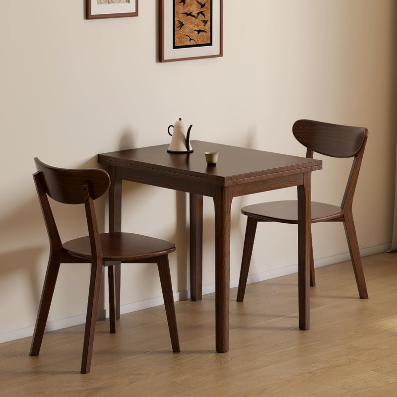 Solid Oak Folding Dining Table