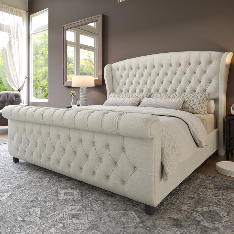 Dulane Sleigh Bed
