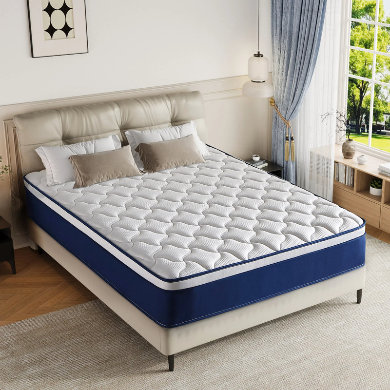 Medium Plush Hybrid Mattress in a Box | Cooling Gel Memory Foam CertiPUR-US Certified
