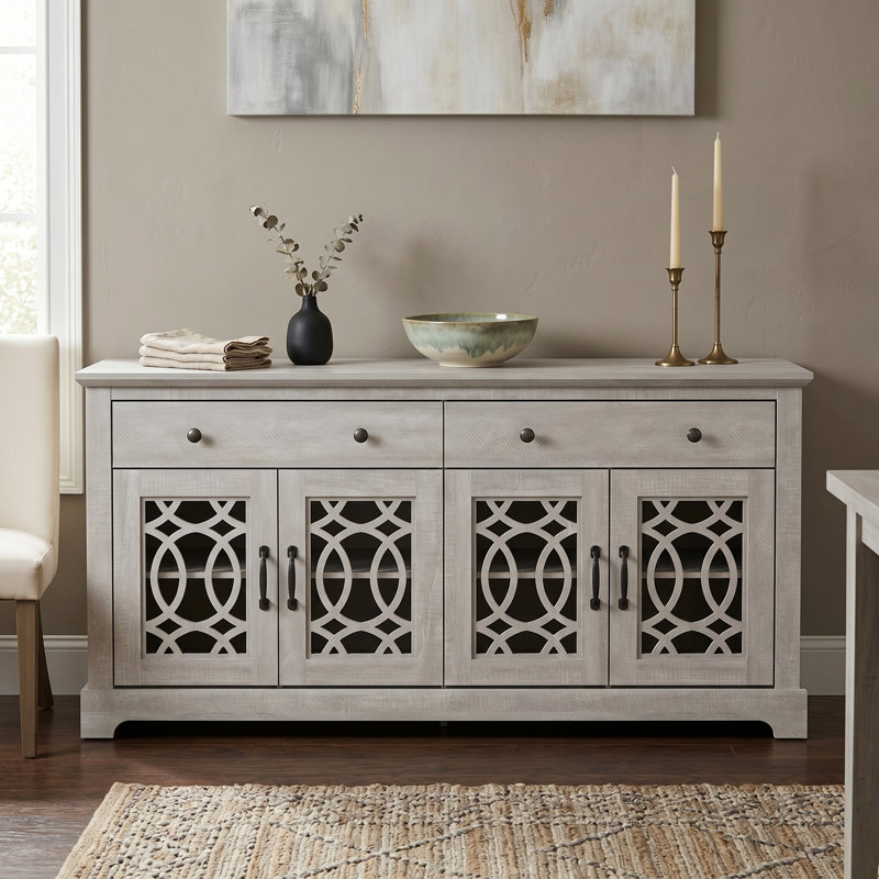 Eleana 58.7" Wide 4 Drawer Sideboard