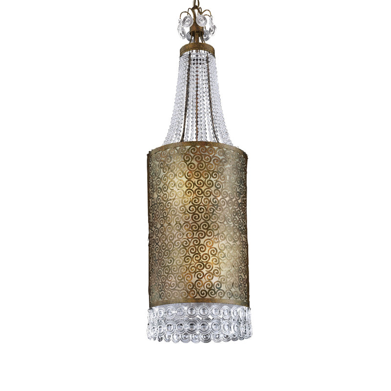Caramel 9 - Light Antique Bronze Pendant