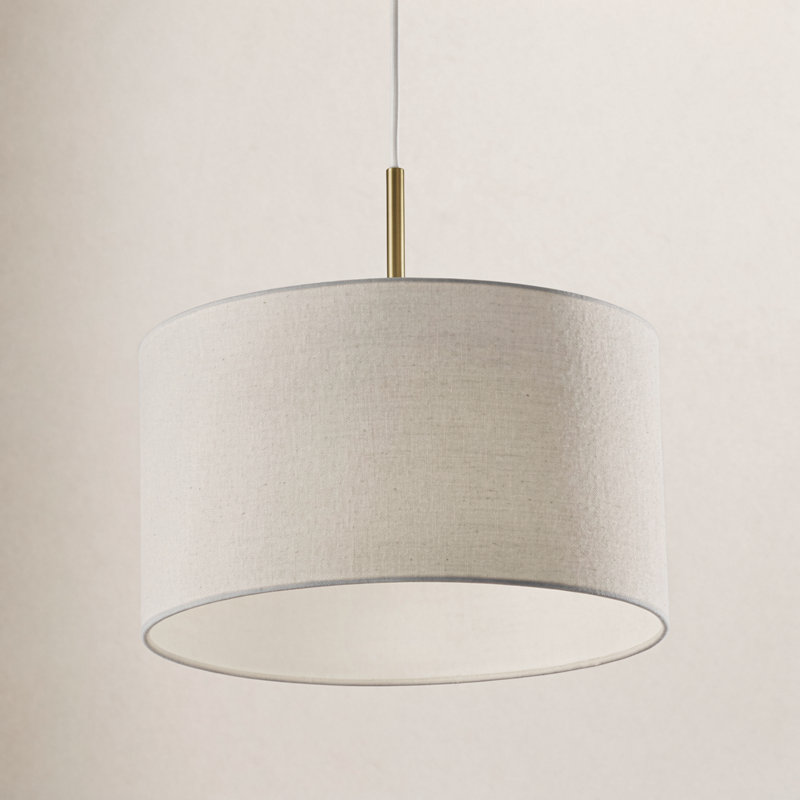 Finley 1 - Light Antique Brass Single Pendant