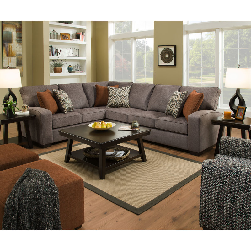 Haline 93" Wide Chenille Seating Component