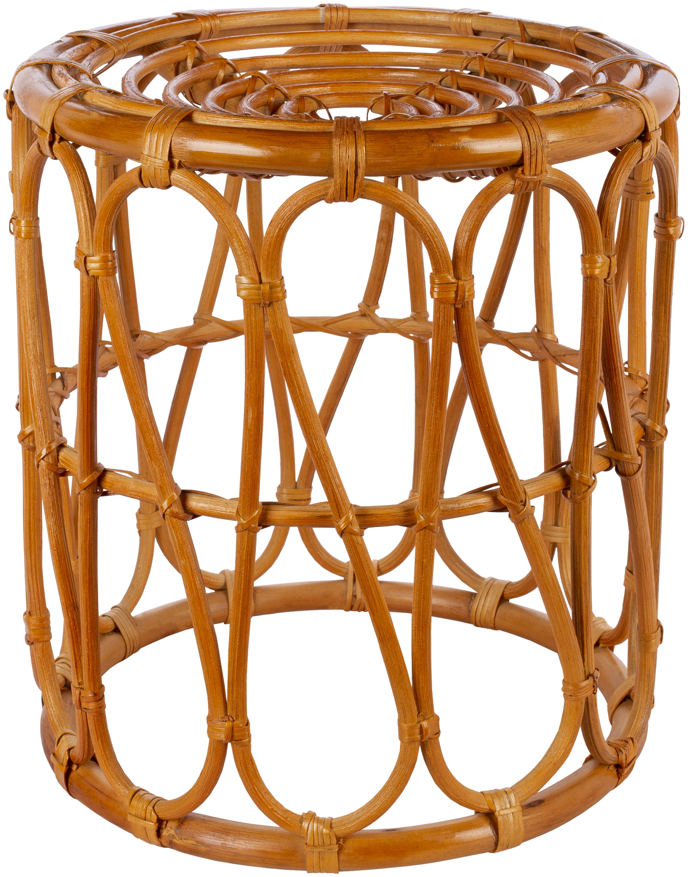 Bayou Breeze Westdale 16'' Tall Drum End Table Wayfair