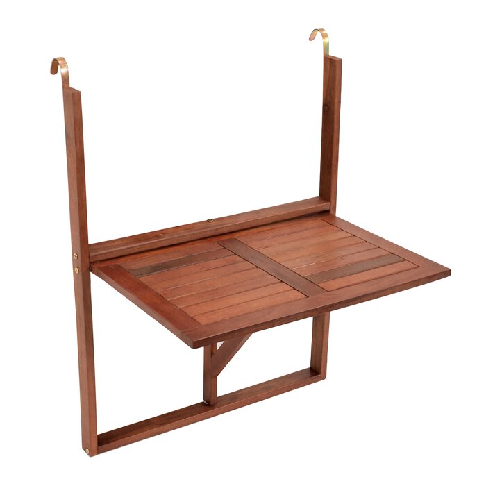 Dakota Fields Folding Wooden Balcony Table & Reviews | Wayfair.co.uk