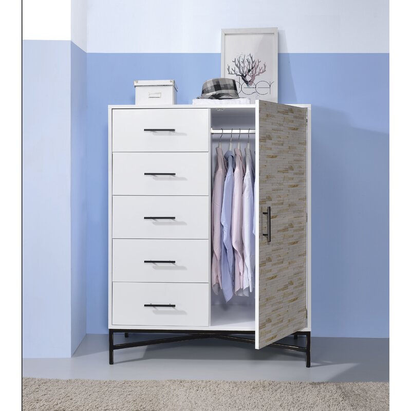 Brayden Studio Armoire Penderie Onondaga Wayfair Ca