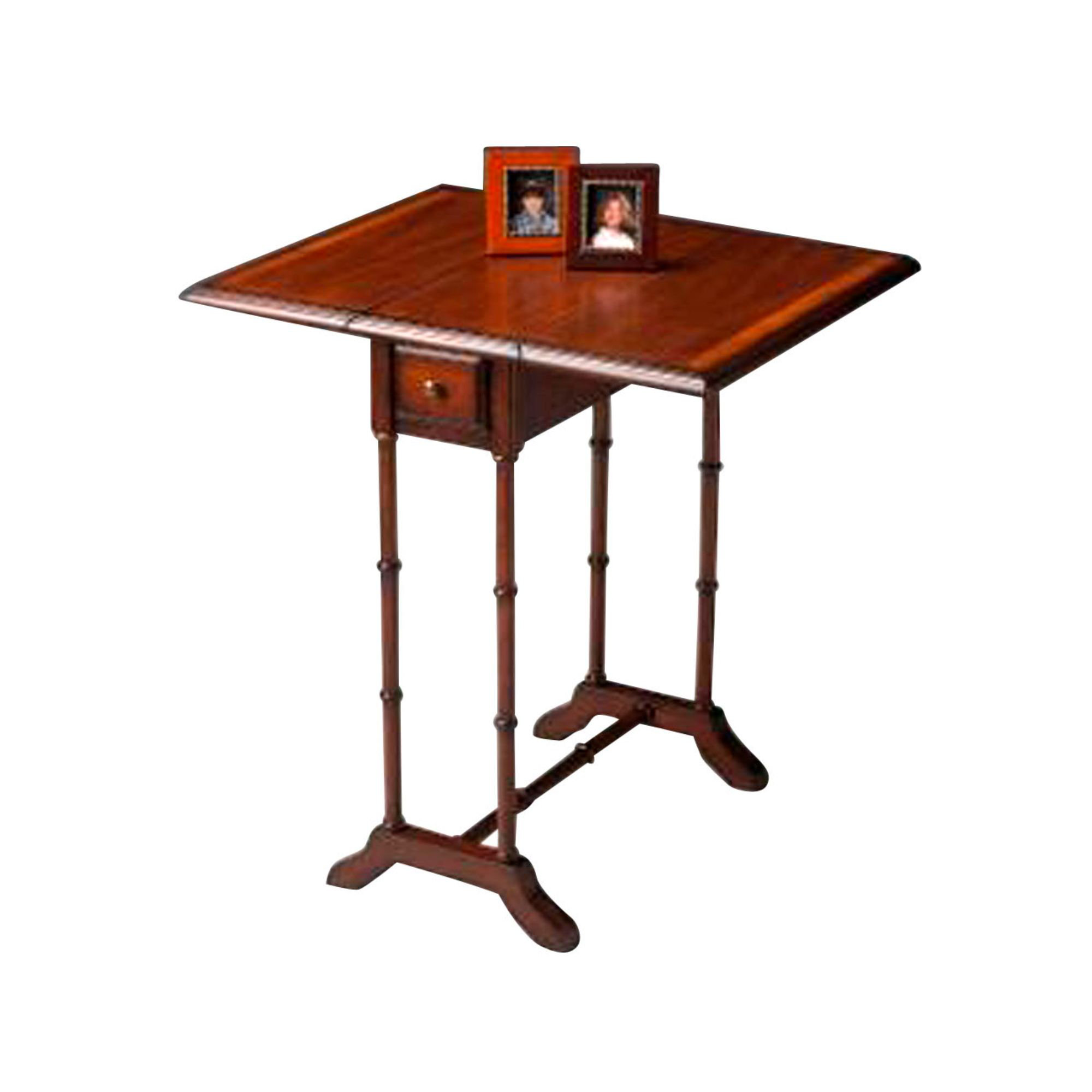 Canora Grey Jaxen 26'' Tall Solid Wood Trestle End Table with Storage