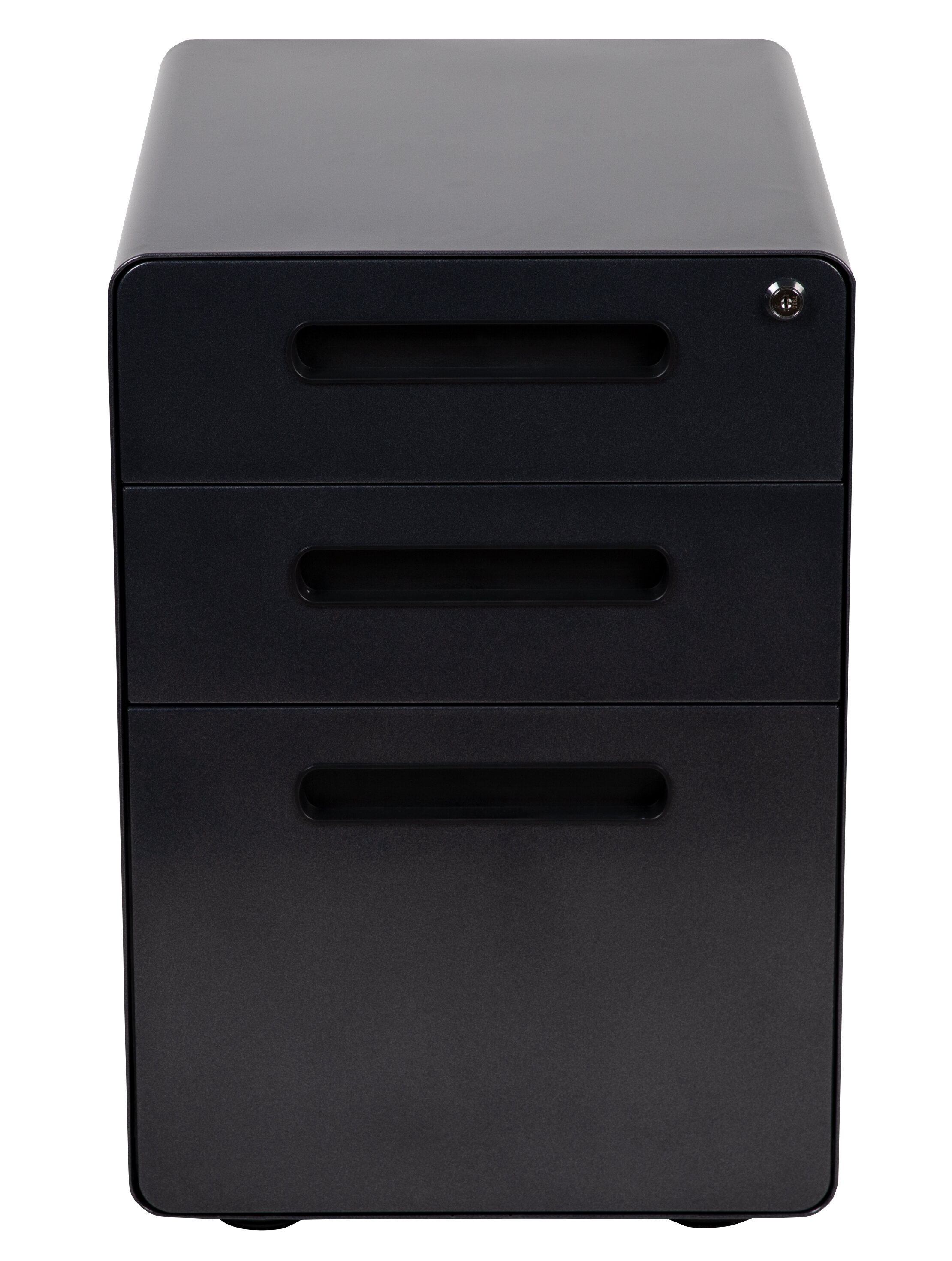 Ebern Designs Concho 3 Drawer Mobile Vertical Filing Cabinet Wayfair