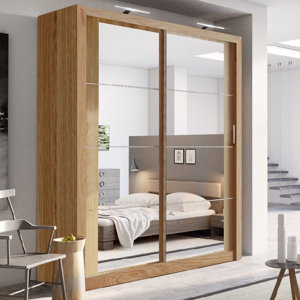 Schwebetürenschrank Tengan von Brayden Studio