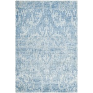 Armbrust Hand-Knotted Blue Area Rug