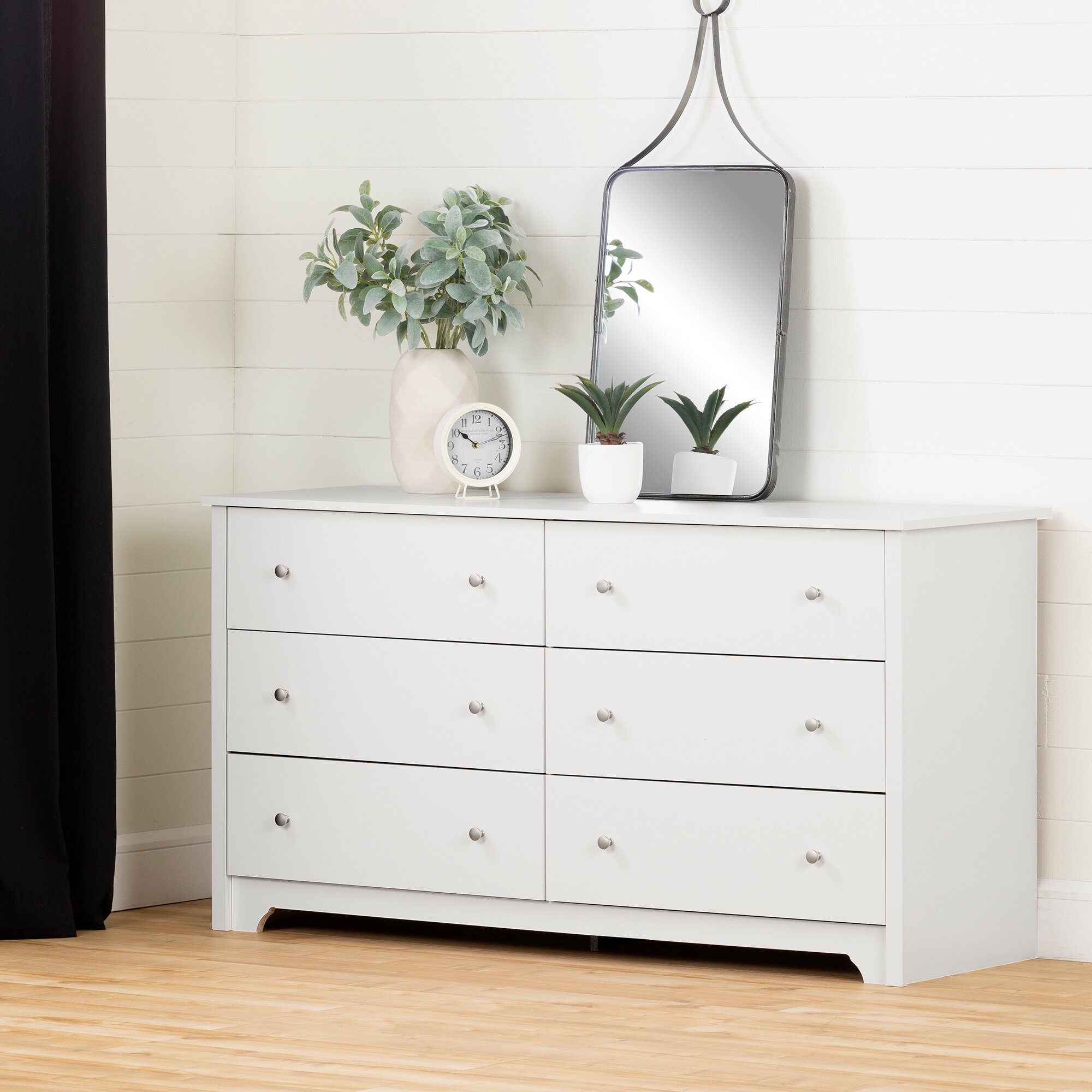 kendall 6 drawer double dresser