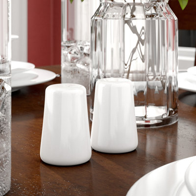 Ten Strawberry Street Classic White New Britain White Salt and Pepper Ten Strawberry Street
