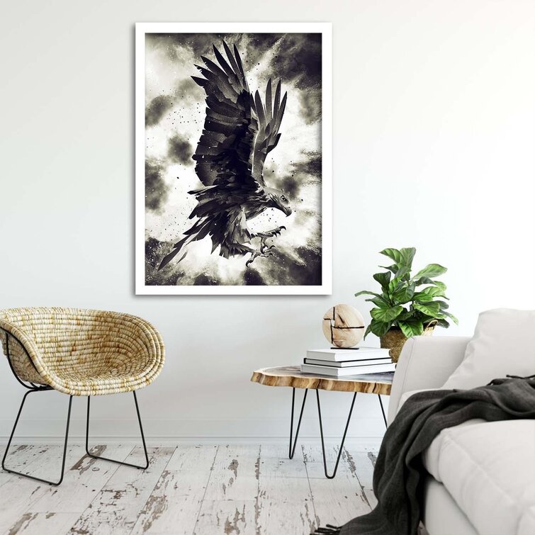 Alpen Home Gerahmter Grafikdruck Grosse Adler Flugel Wayfair De