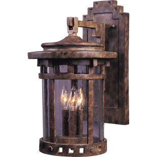 Best Carcassonne 3 Light Outdoor Wall Lantern By Loon Peak Outdoor Lighting Carcassonne 3 Light Outdoor Wall Lantern By Loon Peak Outdoor Lighting