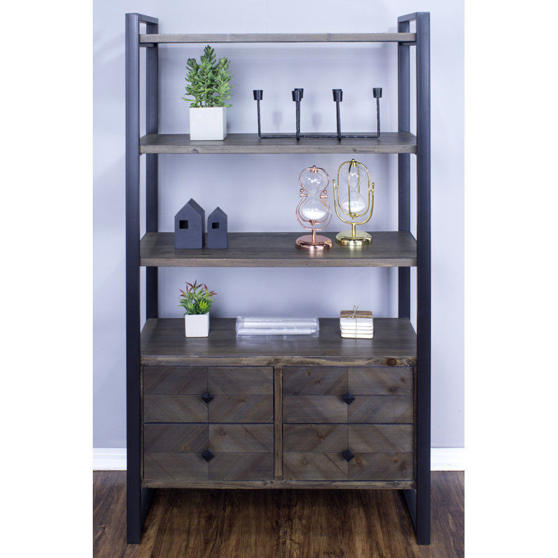 17 Stories Delphine Etagere Bookcase Reviews Wayfair