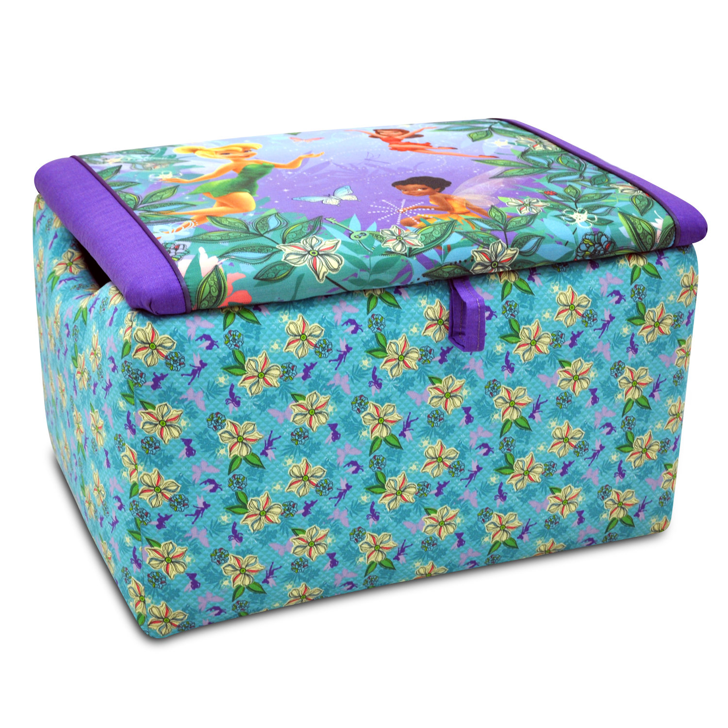 upholstered toy box
