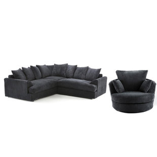 Corner Sofa And Swivel Chair Wayfair Co Uk Corner Sofa And Swivel Chair Wayfair Co Uk