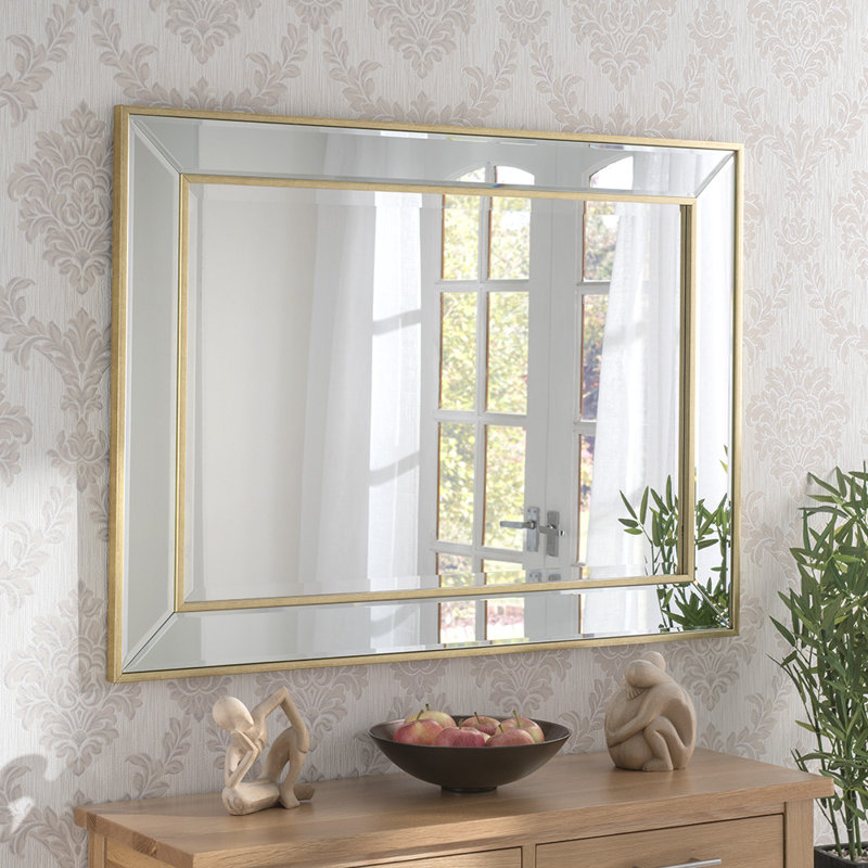 Etta Avenue Seamus Rectangle Glass Wall Mirror & Reviews | Wayfair.co.uk