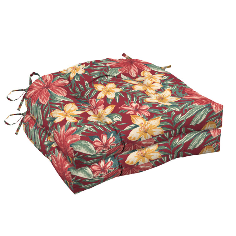 Bay Isle Home Tropical Outdoor Dining Chair Cushion & Reviews | Wayfair