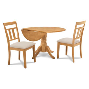 Chesterton 3 Piece Wood Dining Set by Alcott Hill