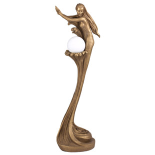 Sculpture Floor Lamp Wayfair Siren Of The Sea Mermaid Sculptural 63 Floor Lamp