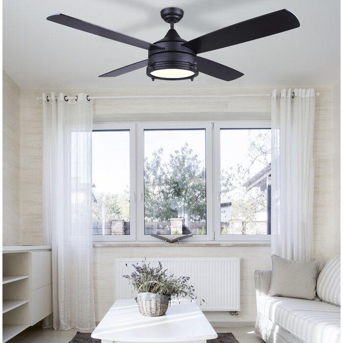 52 Wilkerson 4 Blade Led Ceiling Fan With Remote