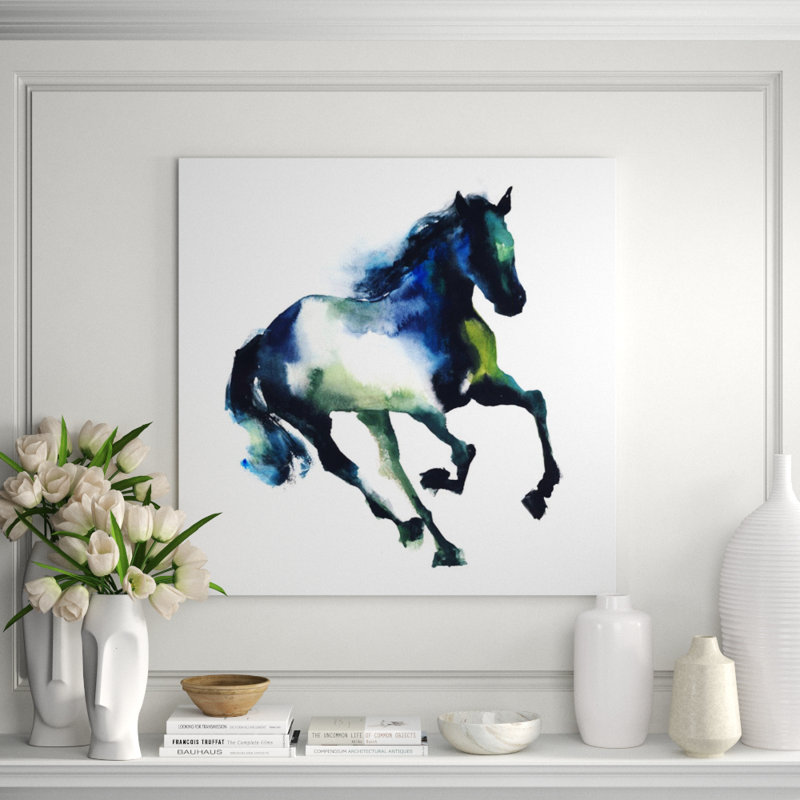 Chelsea Art Studio Equestrian Dance Iii By Emma Brooks Painting