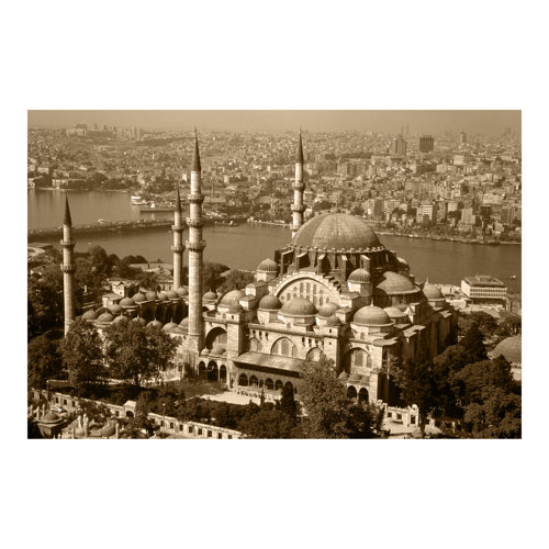 Old Mosque 2.55m x 3.84m Textured Matt Peel & Stick Wall Mural East Urban Home