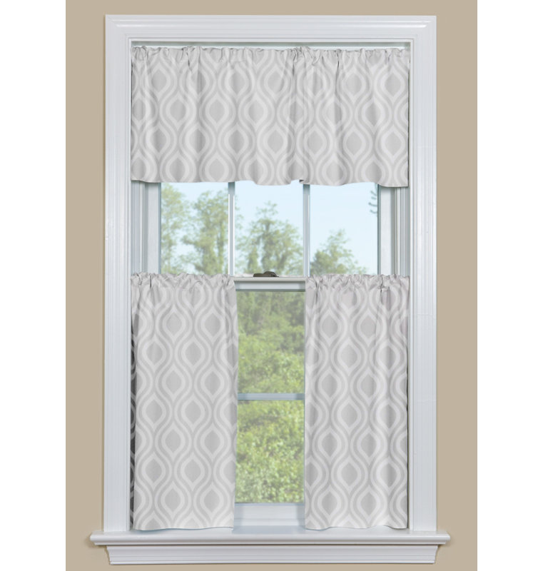 Contempo Curtains Ogee Petite 50 Window Valance Reviews Wayfair