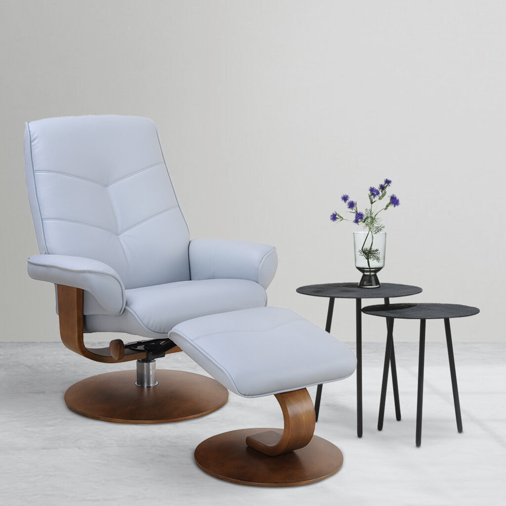 swivel recliner and stool