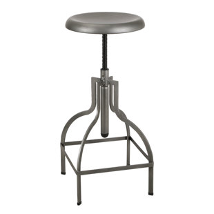Elizabet Adjustable Height Bar Stool by