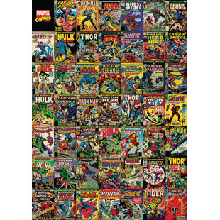 Dc Comics Batman 60 X 80cm /"comic Montage/" Canvas Print