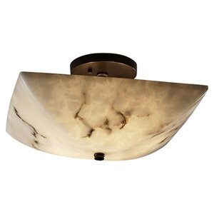 Keyon 2-Light Semi Flush Mount