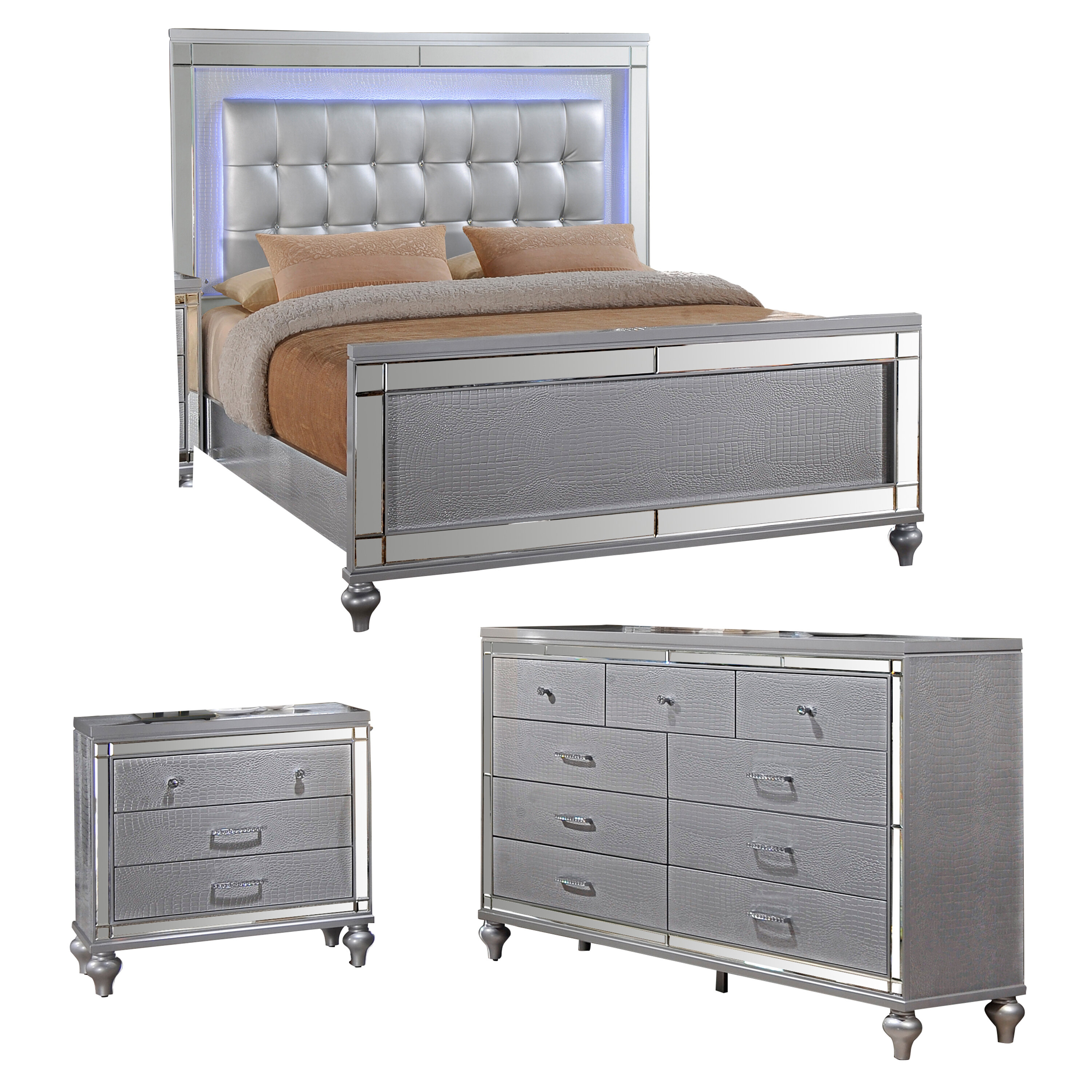 Valencia Platform Configurable Bedroom Set