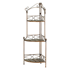 Alicia Corner Baker's Rack by August Grove