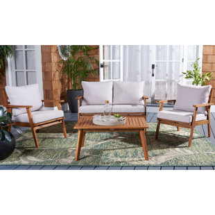 wicker 4 piece patio furniture