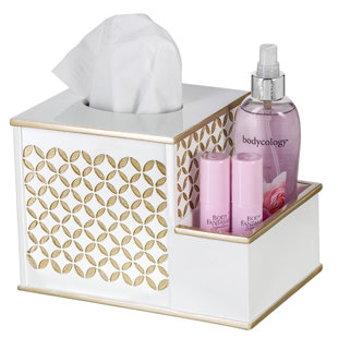 Go to store & view more images Everly Quinn Addisyn Diamond Lattice Tissue Box Cover