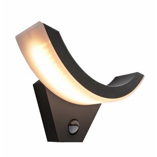 Oliv LED Outdoor Sconce With Motion Sensor By Deko Light
